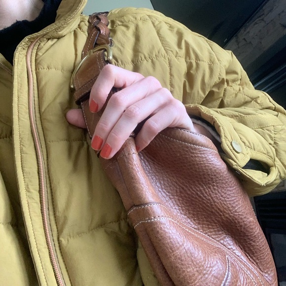 Coach hobo camel leather braided handle vintage soho large - Picture 13 of 13